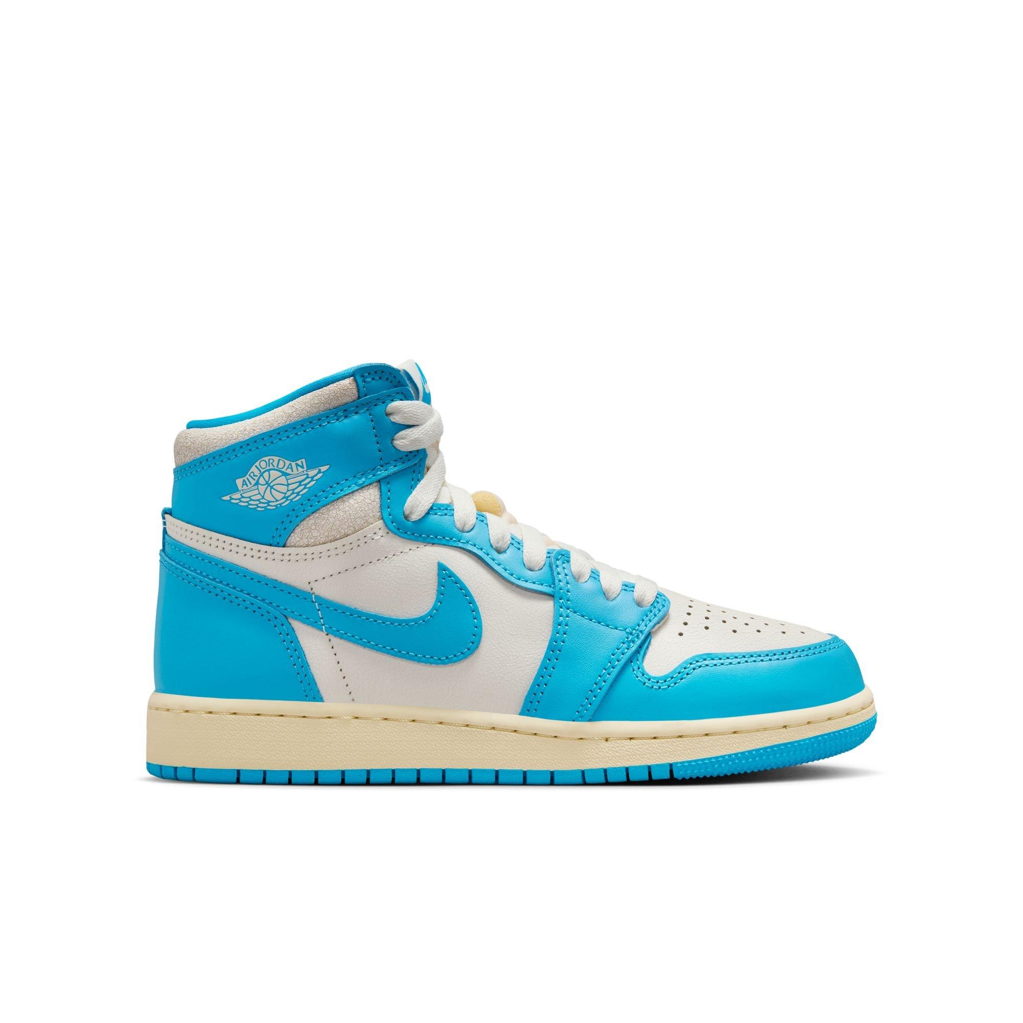 Premium Retro High OG UNC Reimagined Kids Shoe | Hibbett